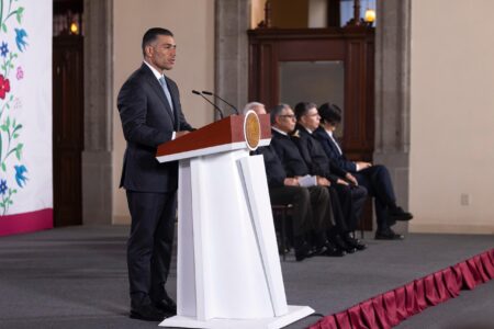 Destaca García Harfuch baja del 49% en homicidios en el país