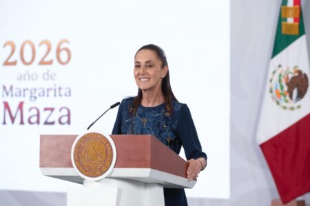 Ve Sheinbaum riesgo de intervención extranjera en elecciones, por antecedentes de financiamiento externo