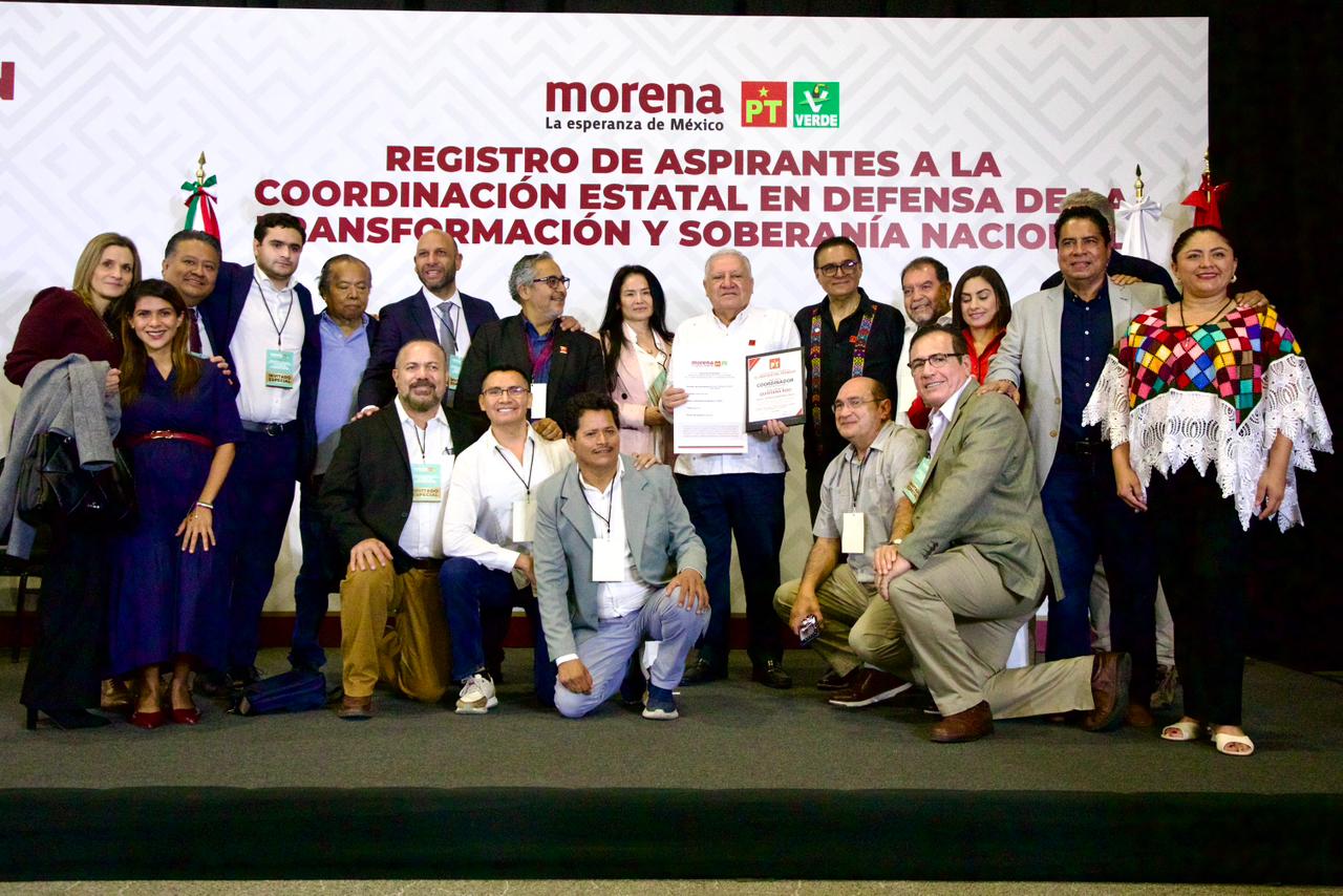 Se registra Rafael Marín como aspirante a Coordinador de la Defensa de la Transformación y la Soberanía en Quintana Roo
