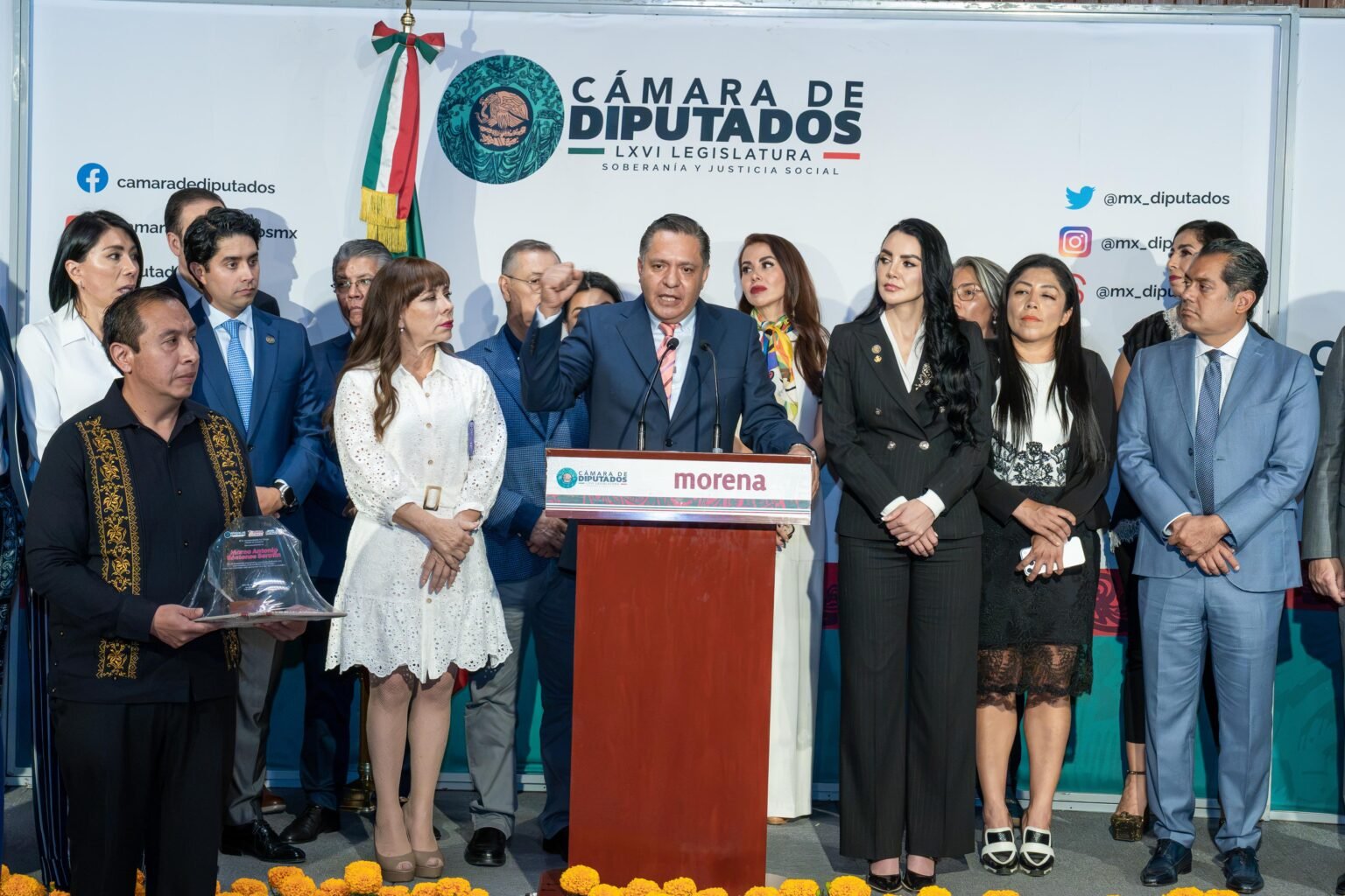 El Alfeñique de Toluca llena de tradición, color y sabor la Cámara de Diputados